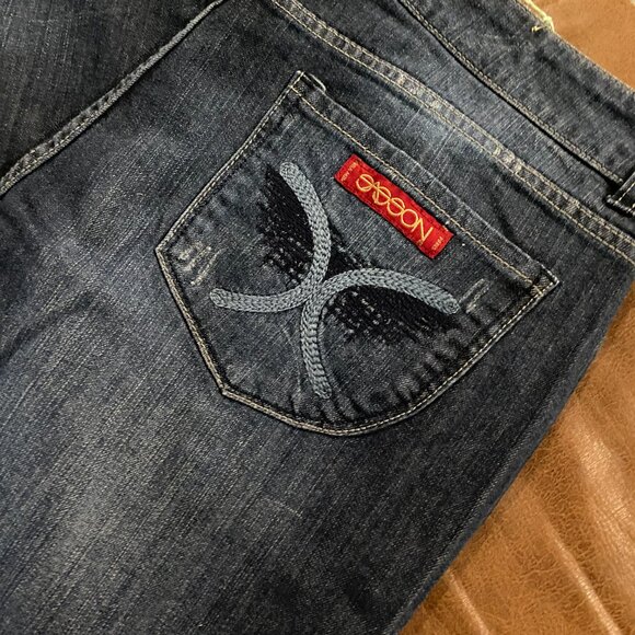 Vintage Sasson Oh La La Bootcut Boogie Jeans | Sz. 16 - Picture 2 of 7